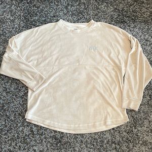 Victoria’s Secret Pink velour oversized crew